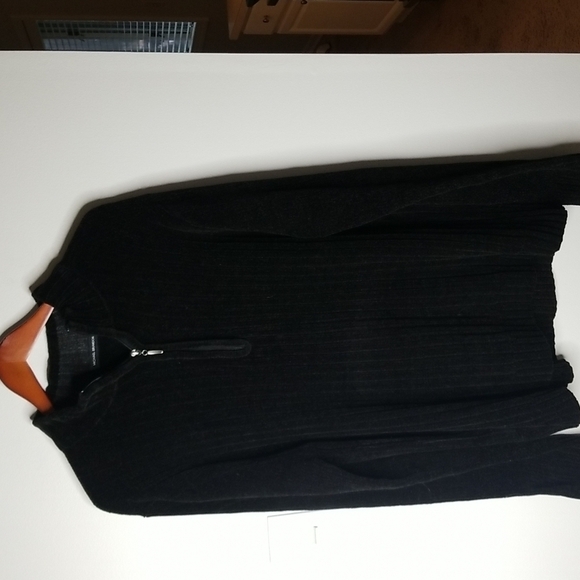 Micheal Brandon Mens  velour half zip sweater sz XL - Picture 1 of 7